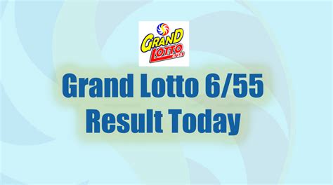 6/55 grand lotto result today